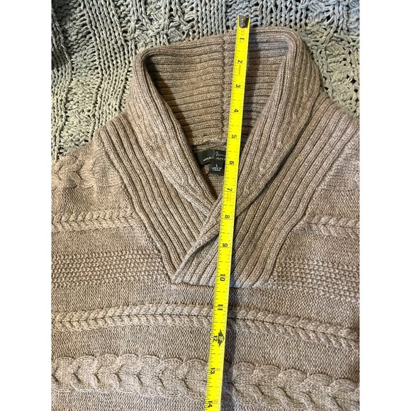 Marc Anthony Knit Sweater Men's Size Large V Neck Thick Sweater - Picture 8 of 11